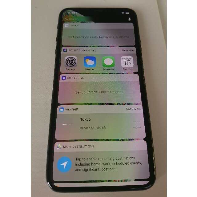 iPhone(アイフォーン)のIPhone Xs Max 256Gb　(12月26日~1月４日 休売) スマホ/家電/カメラのスマートフォン/携帯電話(スマートフォン本体)の商品写真