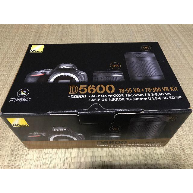 Nikon - ≪新品・送料無料≫ニコン D5600-W70300KIT ダブルズームキット
