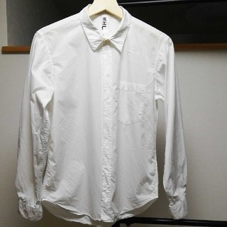 マーガレットハウエル(MARGARET HOWELL)の白シャツ MHL Sサイズ レギュラーカラー(シャツ)