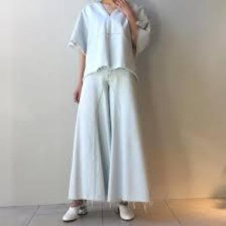 MM6 - MM6スーパーワイドデニム ワイドパンツ マルジェラの通販 by sss