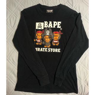 アベイシングエイプ(A BATHING APE)のA BATHING APE ロングTシャツ(Tシャツ/カットソー(七分/長袖))