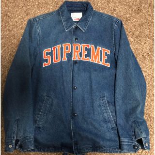 Supreme デニムコーチジャケット　L