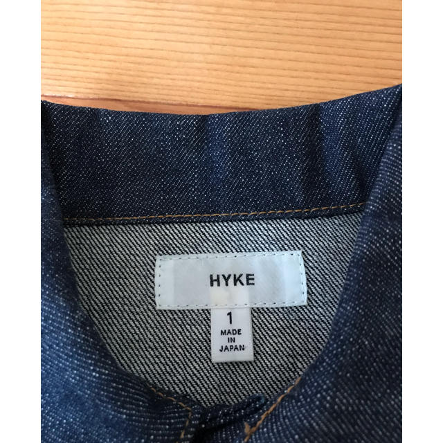 となります HYKE TYPE3の通販 by nana's shop｜ハイクならラクマ - HYKEハイク定番のDENIM JACKET ㈢たので