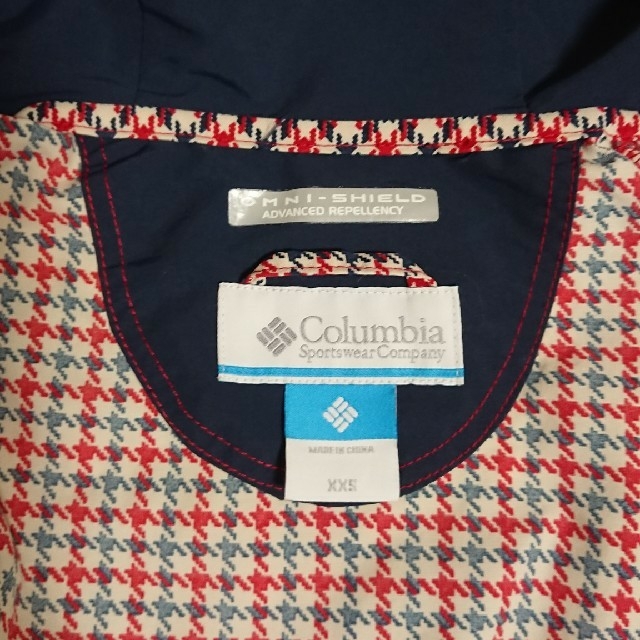 Columbia(コロンビア)のColumbia  キッズマウンテンパーカー110㎝ キッズ/ベビー/マタニティのキッズ服女の子用(90cm~)(ジャケット/上着)の商品写真