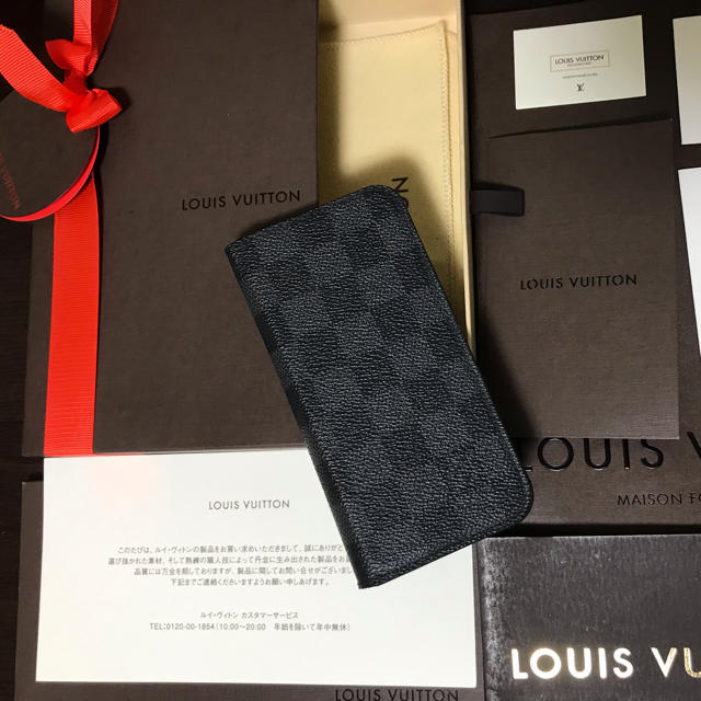 LOUIS VUITTON - ルイヴィトン ダミエ グラフィットフェリオ iPhoneX.XSケースの通販