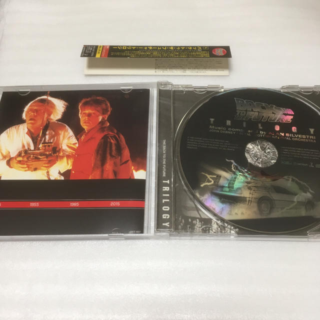 バック・トゥ・ザ・フューチャー・トリロジー/アラン・シルヴェストリ エンタメ/ホビーのCD(映画音楽)の商品写真