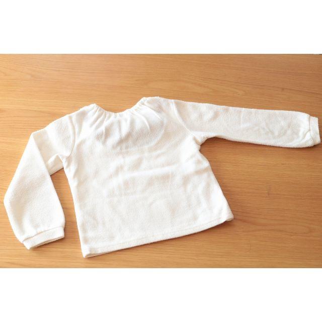 axes femme(アクシーズファム)の【102111】axes femme kids リボン トップス 120cm  キッズ/ベビー/マタニティのキッズ服女の子用(90cm~)(Tシャツ/カットソー)の商品写真