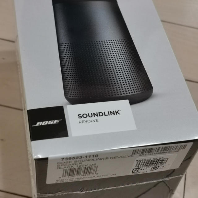 BOSE SoundLink Revolve ブラック スマホ/家電/カメラのオーディオ機器(スピーカー)の商品写真