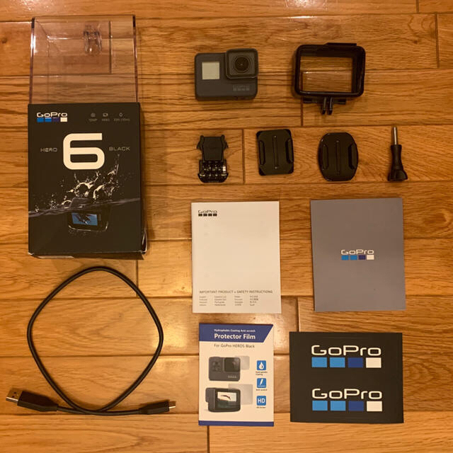 GoPro(ゴープロ)のGoPro HERO6 BRACK スマホ/家電/カメラのカメラ(その他)の商品写真