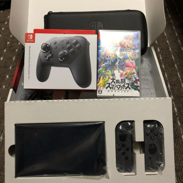 任天堂switch &大乱闘スマッシュブラザーズ&プロコンセット