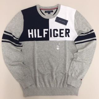 トミーヒルフィガー(TOMMY HILFIGER)の新品 トミーヒルフィガーコットンセーターＭ(ニット/セーター)