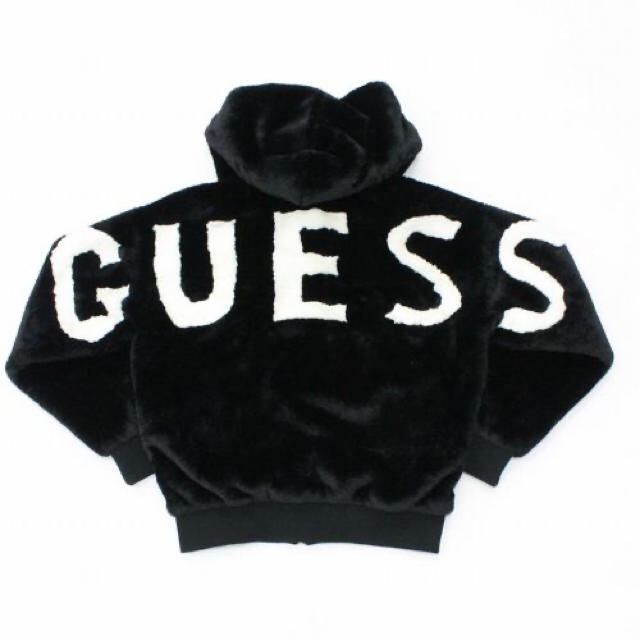 guess ビックロゴファーブルゾン