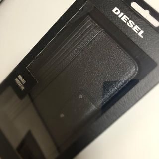 ディーゼル(DIESEL)のDlESEL スマホケース 手帳型 iPhone8/7(iPhoneケース)