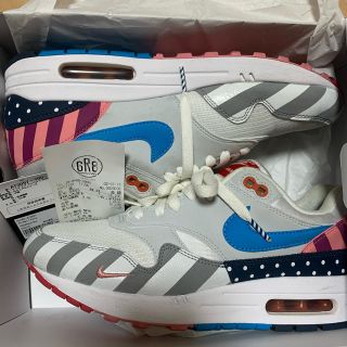 ナイキ(NIKE)の送料込 NIKE AIRMAX1 PARRA 美品(スニーカー)