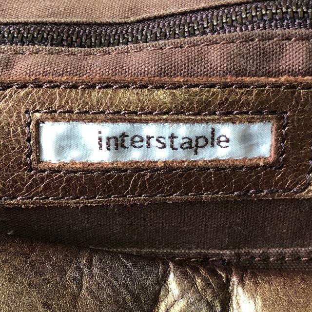 interstapleインターステイプル★レザーバック 3