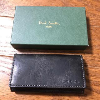 ポールスミス(Paul Smith)のPaul Smith(ポールスミス) キーケース　牛革　未使用　黒(キーケース)