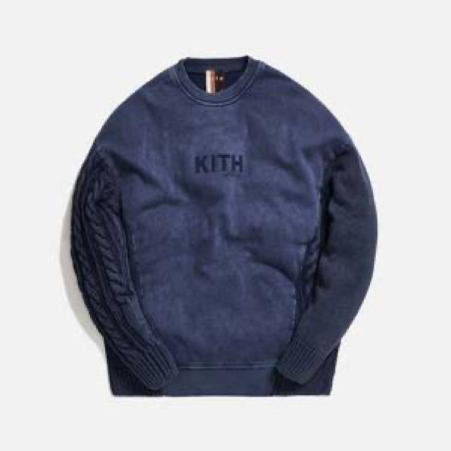 送料込　KITH COMBO KNIT CREWNECK M未使用購入