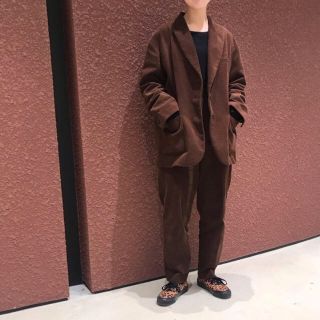 ビューティアンドユースユナイテッドアローズ(BEAUTY&YOUTH UNITED ARROWS)の限定値下げ 6 ロク CORDUROY JACKET ジャケット ワインレッド(テーラードジャケット)