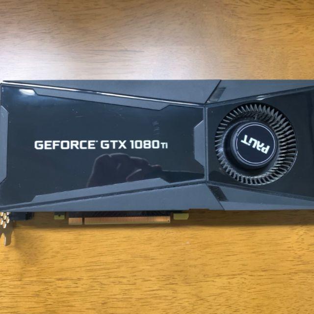 スマホ/家電/カメラGeForce GTX 1080 Ti Palit NEB108T019LC-1