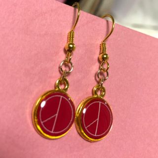 フック　ピアス　ペア(アイドルグッズ)