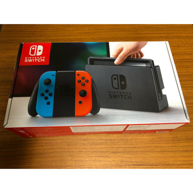 Nintendo Switch - Nintendo Switch Joy-Con(L) ネオンブルー/(R) ネオの通販 by マハウ's