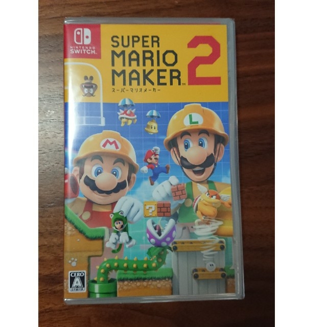 新品未開封 スーパーマリオメーカー2 switch