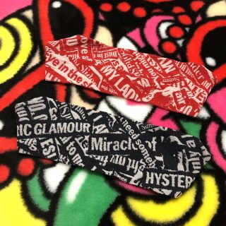 ヒステリックグラマー(HYSTERIC GLAMOUR)の▶︎ 込 3,300円(ヘアバンド)