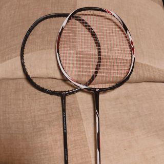デュオラZストライク ジーフォース2 バドミントン ラケット セット売り