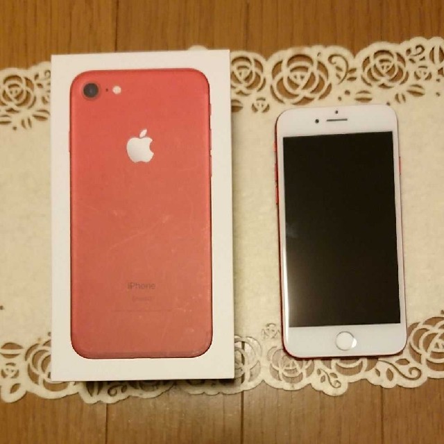 iPhone7iPhone 7 Red 128GB docomo SIMフリー