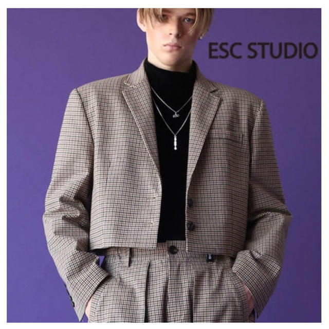 esc studio クロップドジャケット
