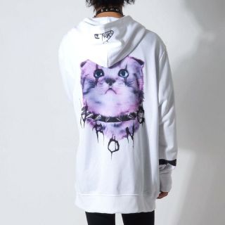 milkboy cat racer hoodie 猫 ネコ キャット パーカー