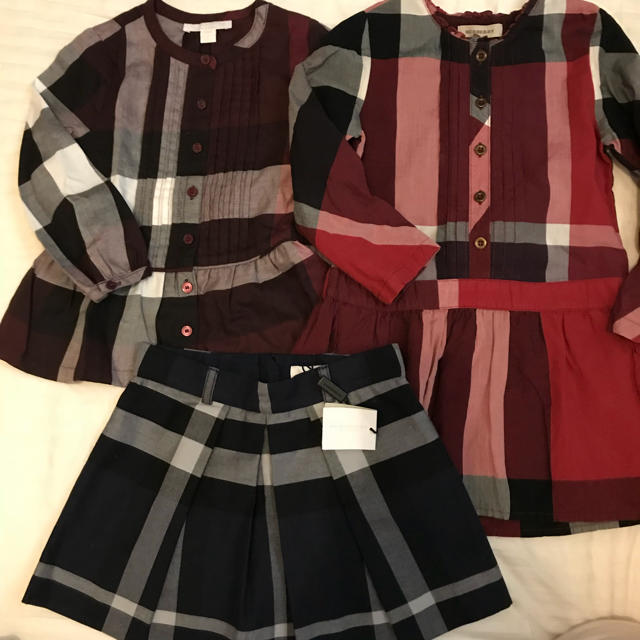 BURBERRY(バーバリー)のバーバリー 4y その② キッズ/ベビー/マタニティのキッズ服女の子用(90cm~)(ブラウス)の商品写真