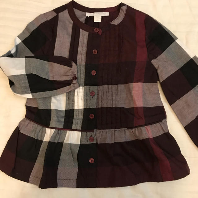 BURBERRY(バーバリー)のバーバリー 4y その② キッズ/ベビー/マタニティのキッズ服女の子用(90cm~)(ブラウス)の商品写真