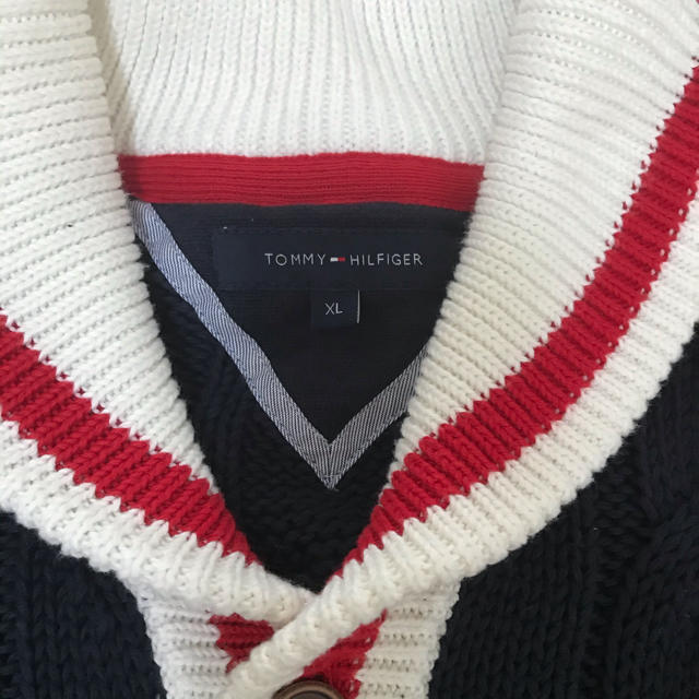 TOMMY HILFIGER(トミーヒルフィガー)のトミーヒルフィガー　ショールカラー　カーディガン メンズのトップス(カーディガン)の商品写真