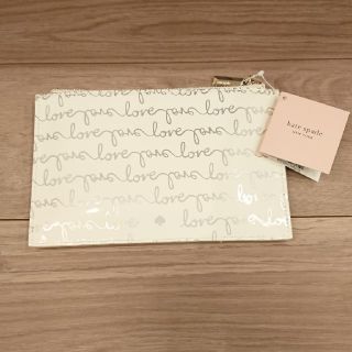 ケイトスペードニューヨーク(kate spade new york)のケイト・スペード♠️LOVE PENCIL POUCH(ペンケース/筆箱)