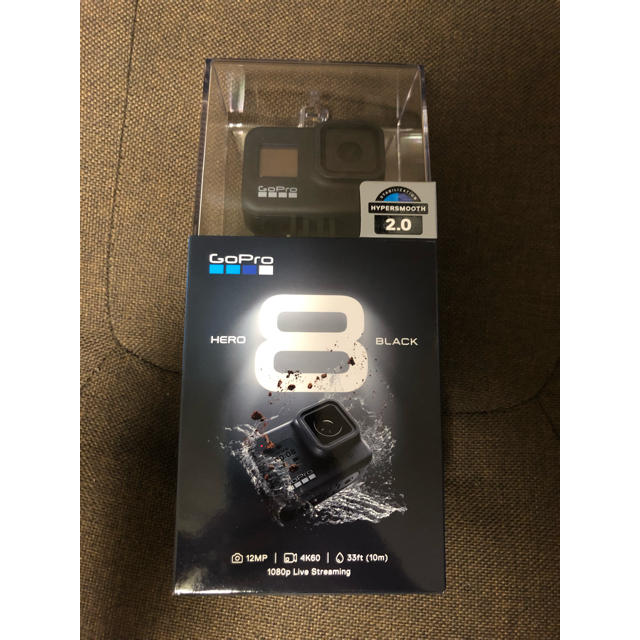 GoPro(ゴープロ)のGoPro HERO8 BLACK 国内正規品 新品未使用 ゴープロ 1 スマホ/家電/カメラのカメラ(コンパクトデジタルカメラ)の商品写真