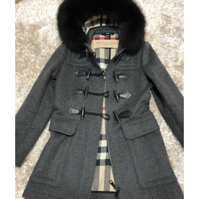 BURBERRY(バーバリー)のゆう様 専用ページ Burberry Brit バーバリー   ダッフルコート レディースのジャケット/アウター(ダッフルコート)の商品写真