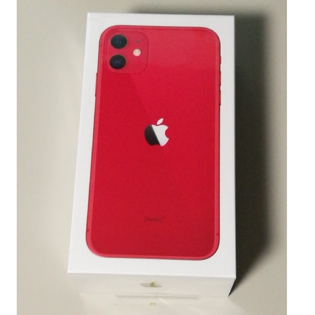 スマートフォン/携帯電話iPhone11 64GB RED SIMフリー