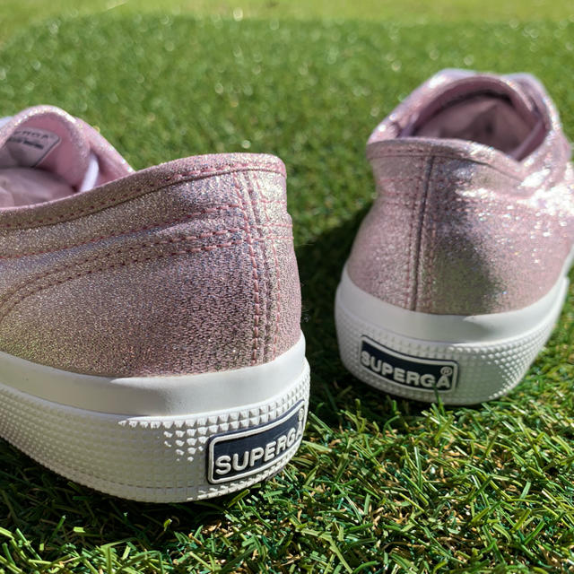 SUPERGA(スペルガ)の美品37 SUPERGA スペルガ 2750 LAMEW ピンク C537 レディースの靴/シューズ(スニーカー)の商品写真