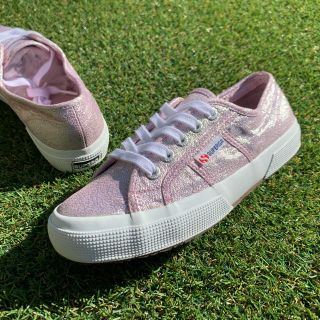 スペルガ(SUPERGA)の美品37 SUPERGA スペルガ 2750 LAMEW ピンク C537(スニーカー)