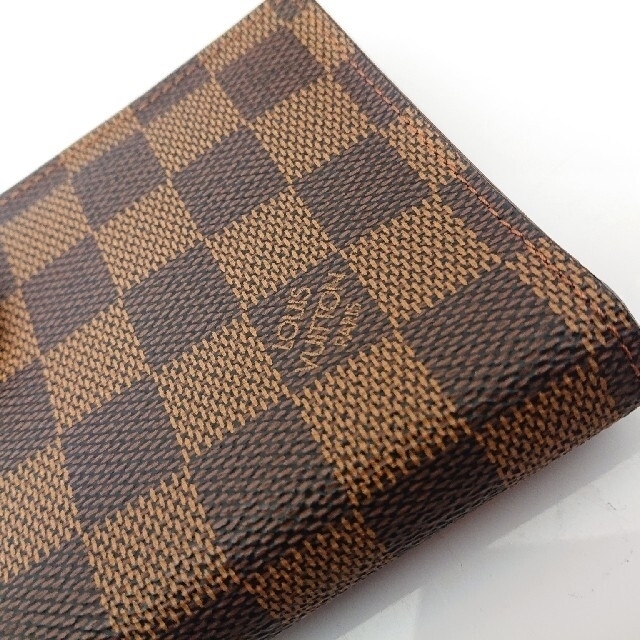 LOUIS VUITTON(ルイヴィトン)のLOUIS VUITTON ダミエ がま口長財布 ルイヴィトン レディースのファッション小物(財布)の商品写真