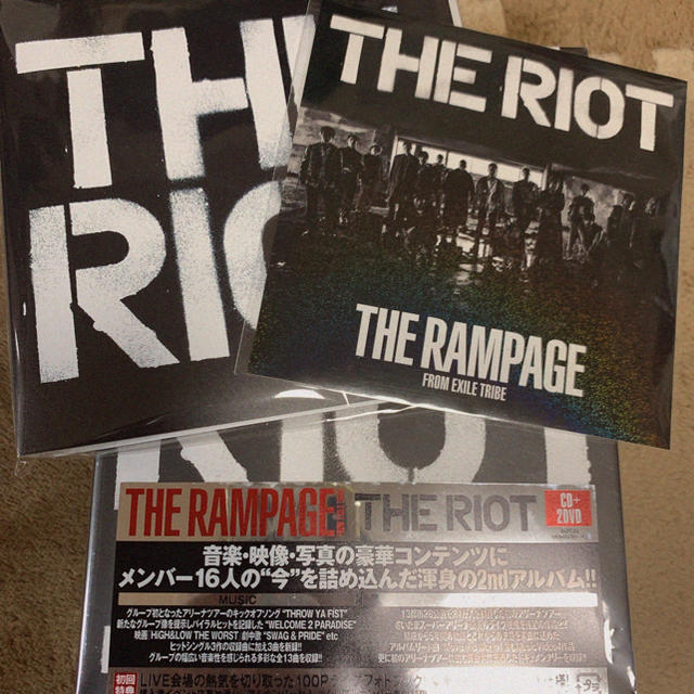 THE RAMPAGE アルバム「THE RIOT」音楽