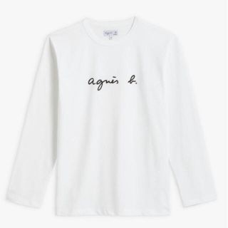 アニエスベー(agnes b.)のagnbs b. アニエス ベー　 大人気　ロゴＴ(Tシャツ(長袖/七分))