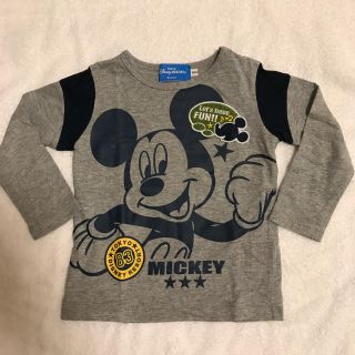 ハッシュアッシュ(HusHush)のディズニーランド mickeyロンT 100cm(Tシャツ/カットソー)