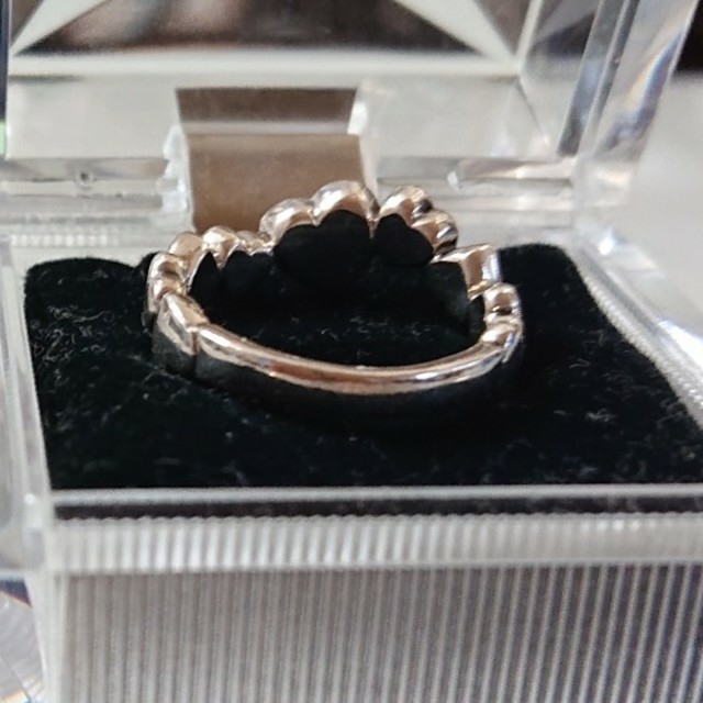 4℃(ヨンドシー)の4℃ シルバーハートリング レディースのアクセサリー(リング(指輪))の商品写真