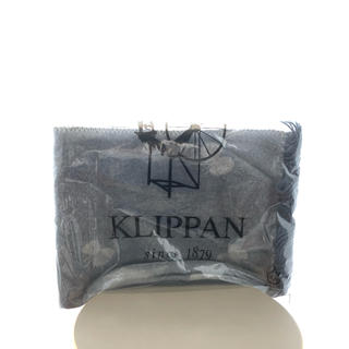 クリッパン(KLIPPAN)のKlippan choucho ストール ブルー ミナペルホネン 冬支度(毛布)