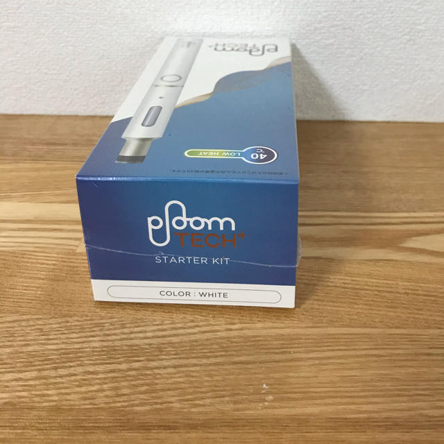 PloomTECH(プルームテック)のプルームテックプラス　スターターキット　ホワイト メンズのファッション小物(タバコグッズ)の商品写真