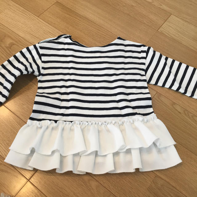 petit main(プティマイン)のプティマイン  長袖カットソー キッズ/ベビー/マタニティのキッズ服女の子用(90cm~)(Tシャツ/カットソー)の商品写真