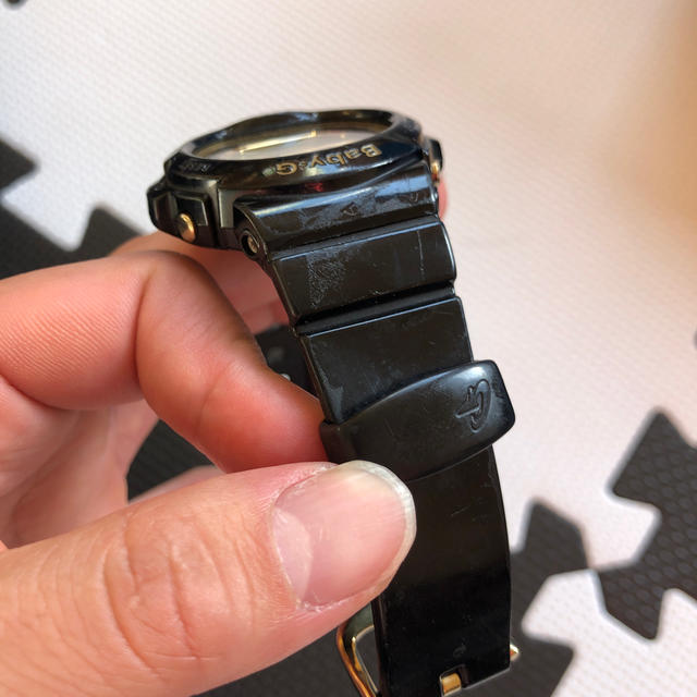 Baby-G(ベビージー)のカシオ　BabyG ブラック　ゴールド メンズの時計(腕時計(アナログ))の商品写真