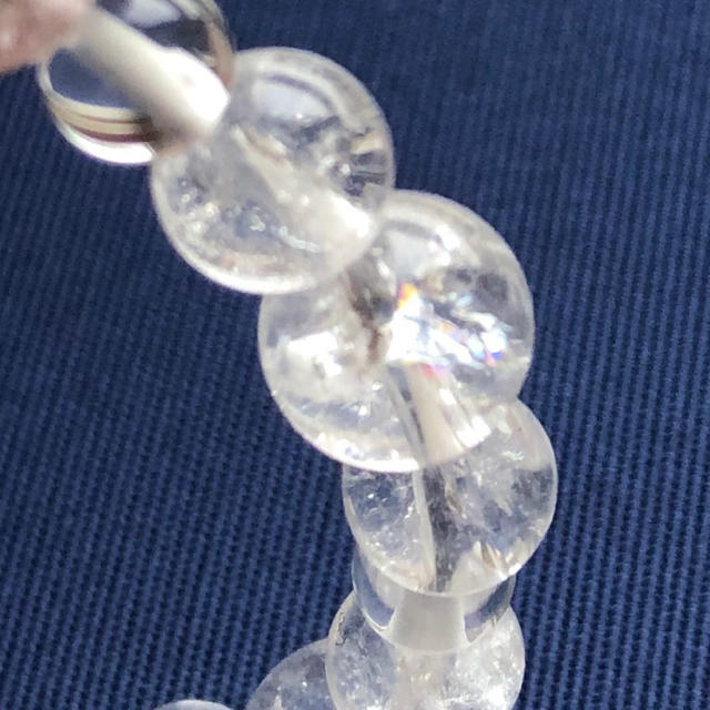 ヒマラヤ産水晶、マニカラン産水晶のブレスレット - recantolarfeliz